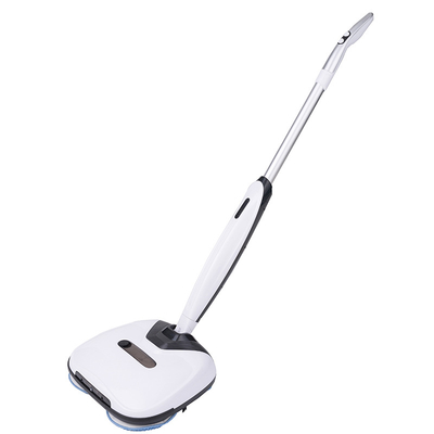 Hotel Cordless Electric Spin Broom Vacuum Floor Cleaner Wipe 2 Wet and Dry in 1 Power Scrubber Brush &amp; Polisher