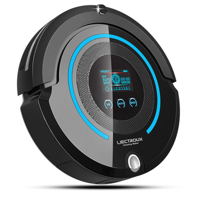 Automatic household robot vacuum cleaner recharge program cleaning LCD touch screen vacuum cleaning robot