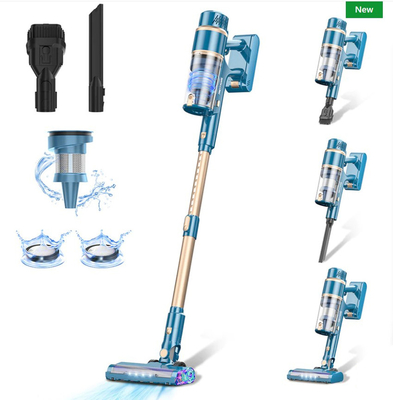 Hot Selling Cordless Vacuum Cleaner 2 in 1200W Home Professional Cyclone Rechargeable Powerful Cordless Handheld Car Vacuum Cleaner